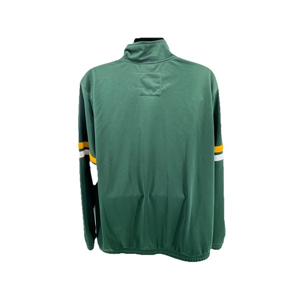 NFL Green Bay Packers Jacket Zip Up Polyester Warm Up Track Size 2XL - Picture 3 of 5
